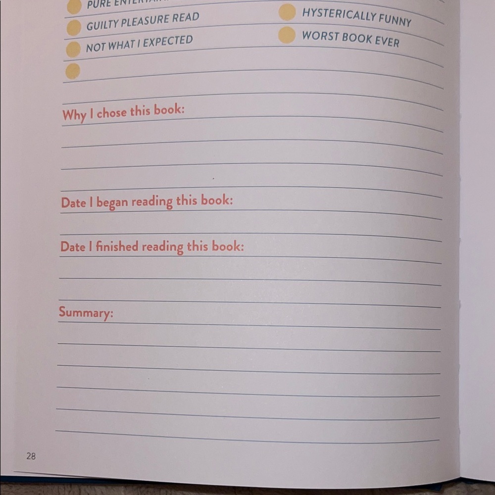 Book Lovers Journal - Colorful Design - Picture 4 of 6